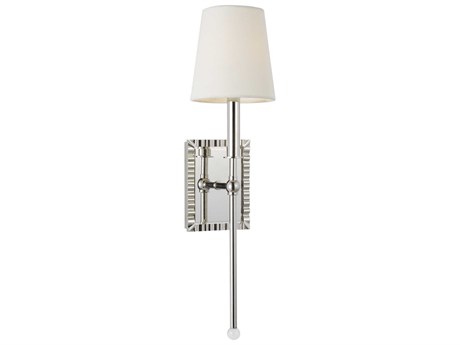 Visual Comfort Studio Baxley 1-Light Polished Nickel Wall Sconce