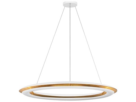 Visual Comfort Studio Cielo 1-Light Matte White Round Pendant