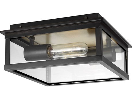 Visual Comfort Studio Freeport 2-Light Outdoor Ceiling Light