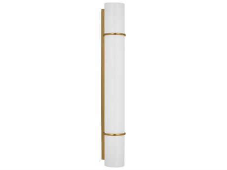 Visual Comfort Studio Amelie 1-Light Burnished Brass Vanity Light