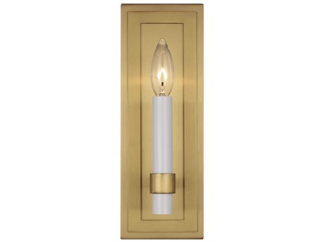 Visual Comfort Studio Marston 1-Light Burnished Brass Wall Sconce