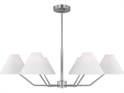 Troy Lighting Caelum 6-Light Patina Brass Bowl Chandelier