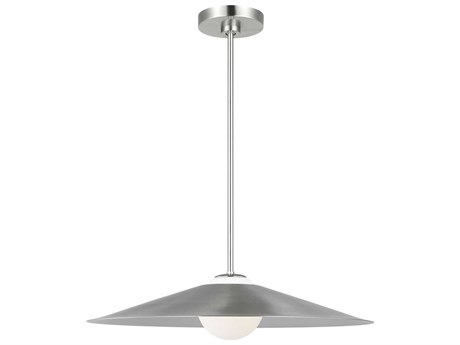 Visual Comfort Studio Astra 1-Light Brushed Nickel Pendant