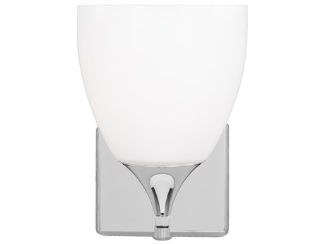 Visual Comfort Studio Toffino 1-Light Chrome Wall Sconce
