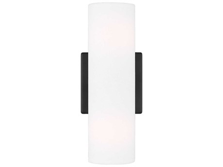 Visual Comfort Studio Capalino 2-Light Midnight Black Wall Sconce