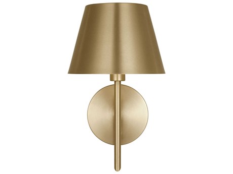 Visual Comfort Studio Ender 1-Light Satin Brass Wall Sconce