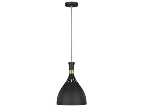 Visual Comfort Studio Joan 1-Light Midnight Black Mini Pendant