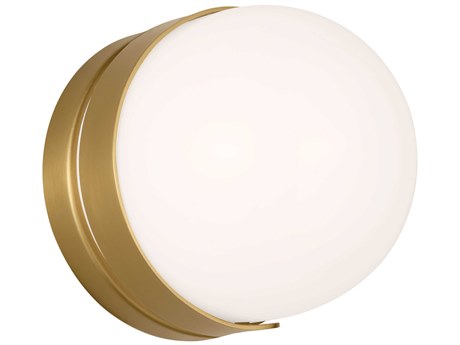 Visual Comfort Studio Syrie 1-Light Burnished Brass Wall Sconce