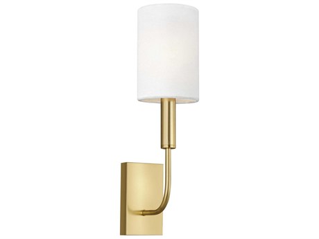 Visual Comfort Studio Brianna 1-Light Burnished Brass Wall Sconce