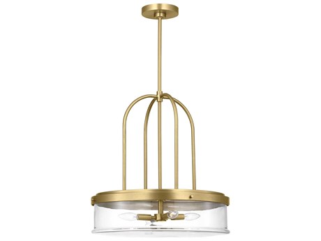 Visual Comfort Studio Anders 4-Light Satin Brass Pendant