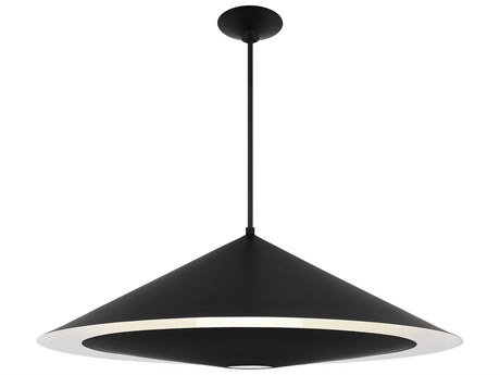 Visual Comfort Studio Echo 1-Light Midnight Black Pendant