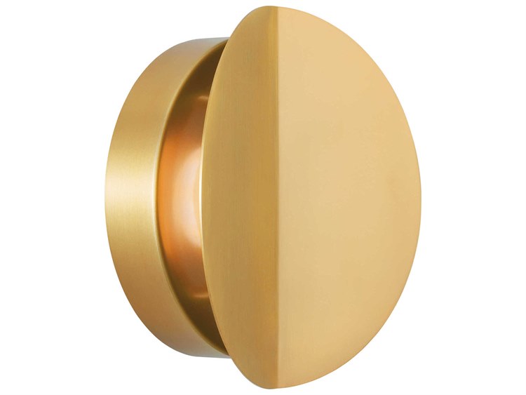Photos - Chandelier / Lamp Visual Comfort Studio Dottie 1-Light Burnished Brass Wall Sconce KSW1001BBS
