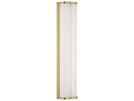 Visual Comfort Studio Freya 1-Light Burnished Brass Vanity Light