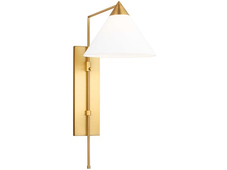 Visual Comfort Studio Franklin 1-Light Burnished Brass Wall Sconce