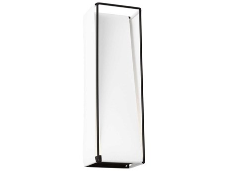 Visual Comfort Studio Velero 1-Light Aged Iron Black Wall Sconce