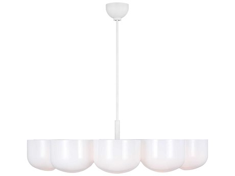 Visual Comfort Studio Cheverny 10-Light Matte White Chandelier