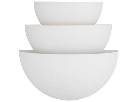 Visual Comfort Studio Beaunay 1-Light Cast Plaster White Wall Sconce