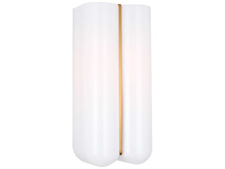Visual Comfort Studio Cheverny 1-Light Burnished Brass Wall Sconce