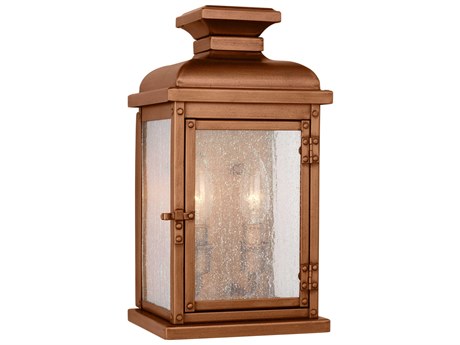 Visual Comfort Studio Pediment 2-Light Outdoor Wall Light