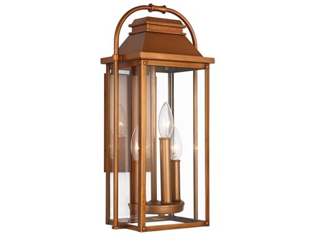 Visual Comfort Studio Wellsworth 3-Light Outdoor Wall Light