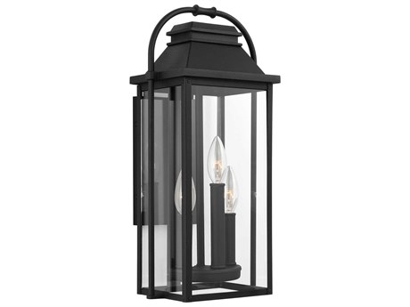 Visual Comfort Studio Wellsworth 3-Light Outdoor Wall Light