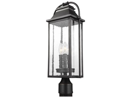 Visual Comfort Studio Wellsworth 3 - Light Outdoor Post Light