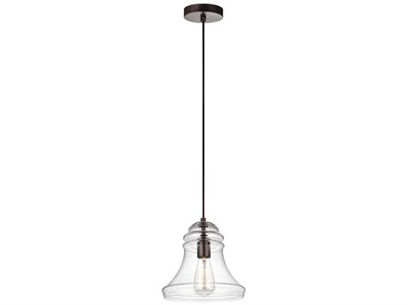 Visual Comfort Studio Doyle 1-Light Oil Rubbed Bronze Mini Pendant