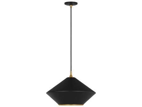 Visual Comfort Studio Stanza 1-Light Midnight Black Pendant