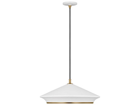 Visual Comfort Studio Stanza 1-Light Matte White Pendant