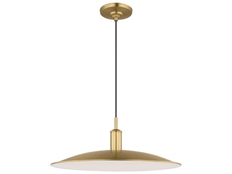 Visual Comfort Studio Dash 1-Light Burnished Brass Pendant
