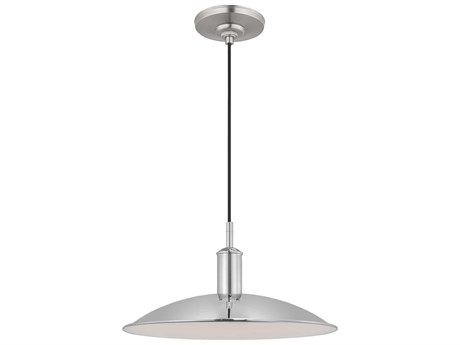 Visual Comfort Studio Dash 1-Light Polished Nickel Pendant