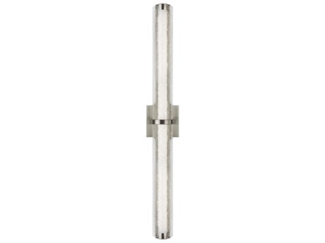 Visual Comfort Studio Cutler 1-Light Satin Nickel Vanity Light