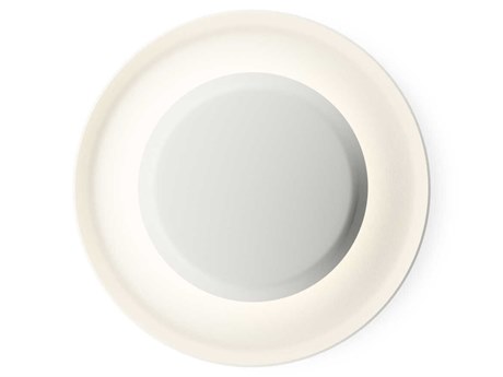 Vibia Top 1-Light White LED Wall Sconce