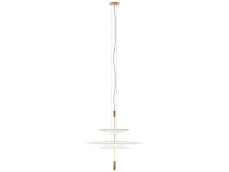Vibia Flamingo 3-Light Gold Pendant