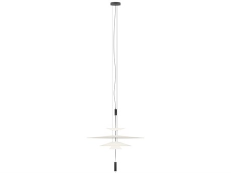 Vibia Flamingo 3-Light Graphite Gray Pendant