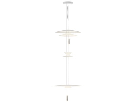 Vibia Flamingo 4-Light White Pendant