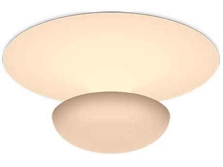 Vibia Funnel 1-Light Soft Pink Flush Mount