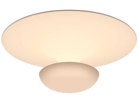 Vibia Funnel 6-Light Soft Pink Flush Mount