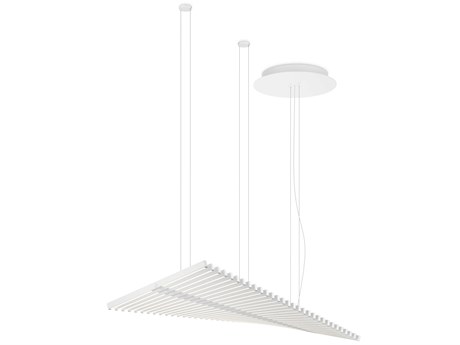Vibia Rhythm 30-Light Off White Linear Island Pendant
