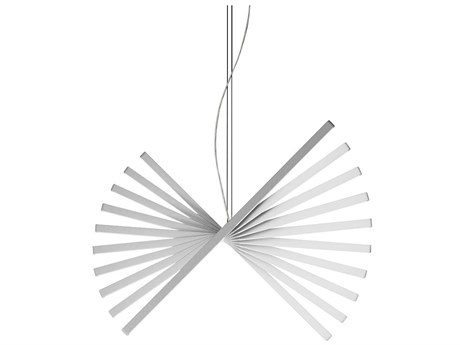 Vibia Rhythm 10-Light Off White Linear Pendant