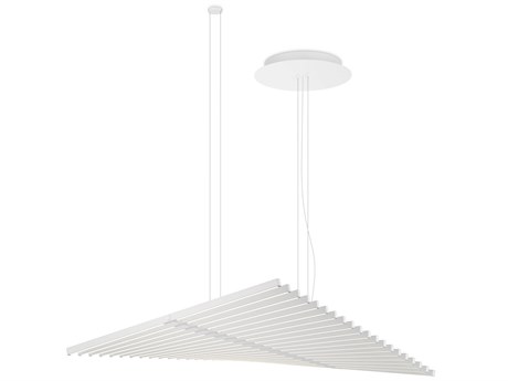 Vibia Rhythm 20-Light Off White Linear Island Pendant