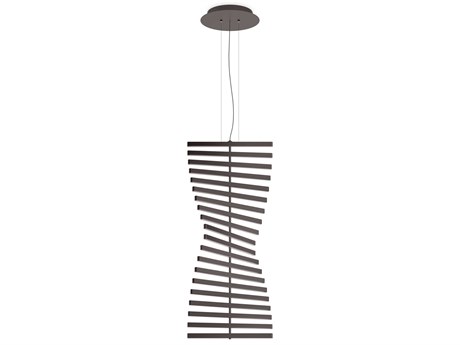 Vibia Rhythm 20-Light Brown Linear Pendant