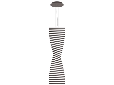 Vibia Rhythm 30-Light Brown Linear Pendant