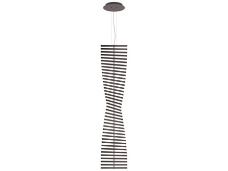 Vibia Rhythm 40-Light Brown Linear Pendant