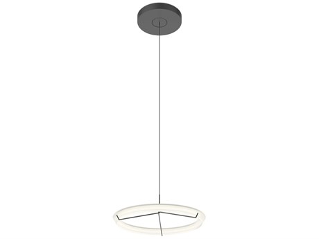 Vibia Halo Jewel 1-Light Black Round Pendant
