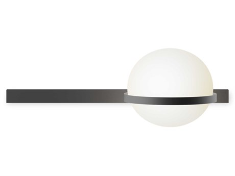 Vibia Palma 2-Light Graphite Gray Glass LED Wall Sconce
