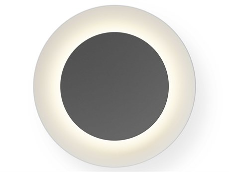 Vibia Puck 1-Light Gray Wall Sconce