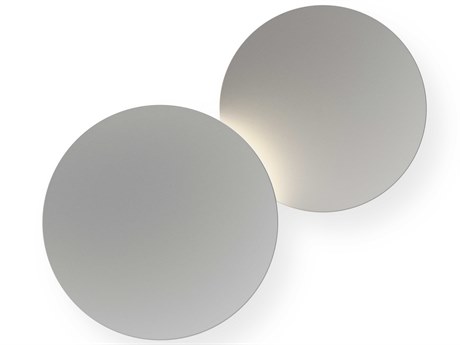 Vibia Puck 2-Light Gray Wall Sconce