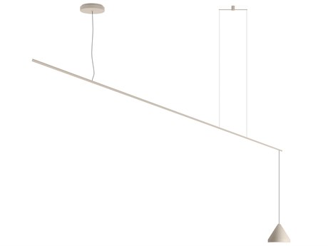 Vibia North 1-Light Cream Off White Pendant