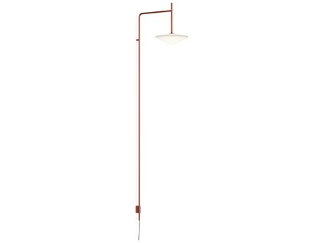 Vibia Tempo 1-Light Terra Red Wall Sconce